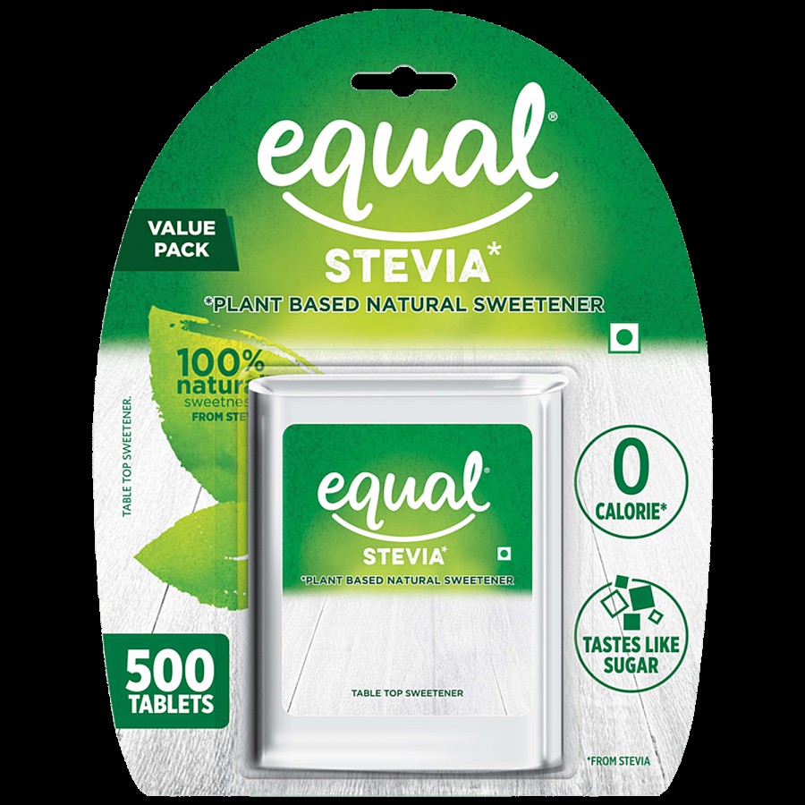 Equal Stevia Plant Based Natural Sweetener - Zero Calories