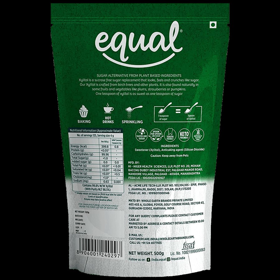 Equal Xylitol - Natural Sweetener