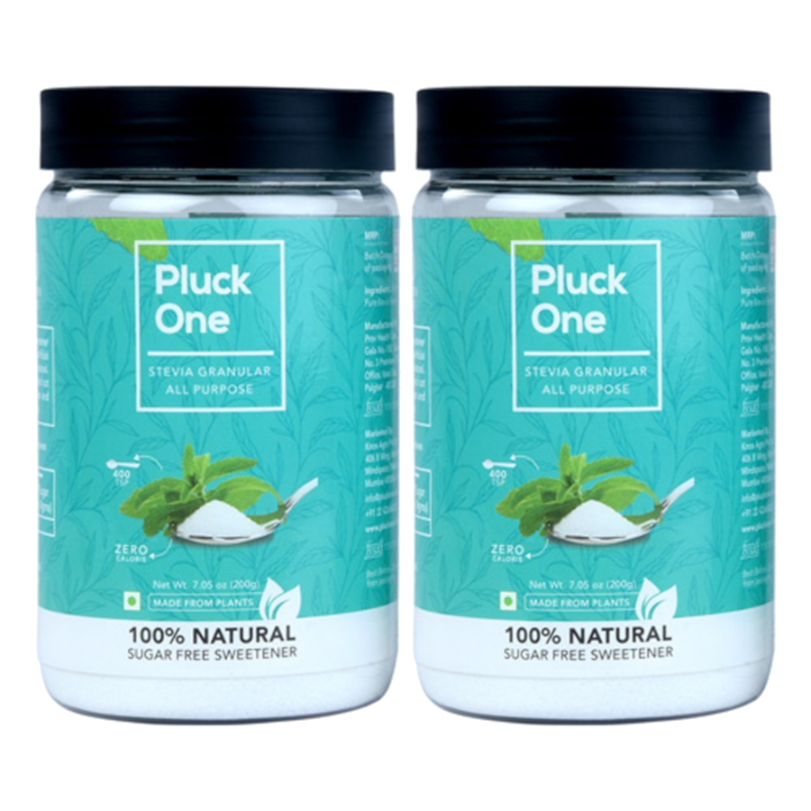 Pluck One Combo 8 -  Stevia All Purpose 200 gm +  Stevia All Purpose 200 gm