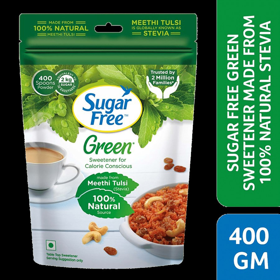 Sugar Free Green Sweetener - For Calorie Conscious