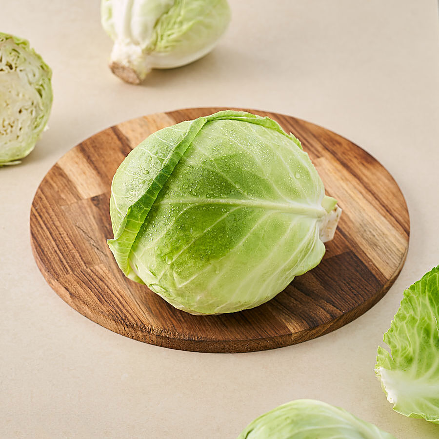 fresho! Cabbage - Organically Grown (Loose)