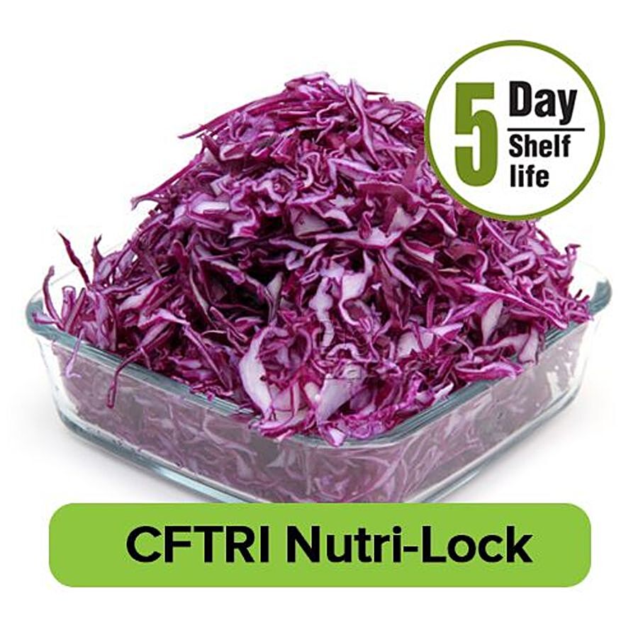 fresho! Red Cabbage - Grated