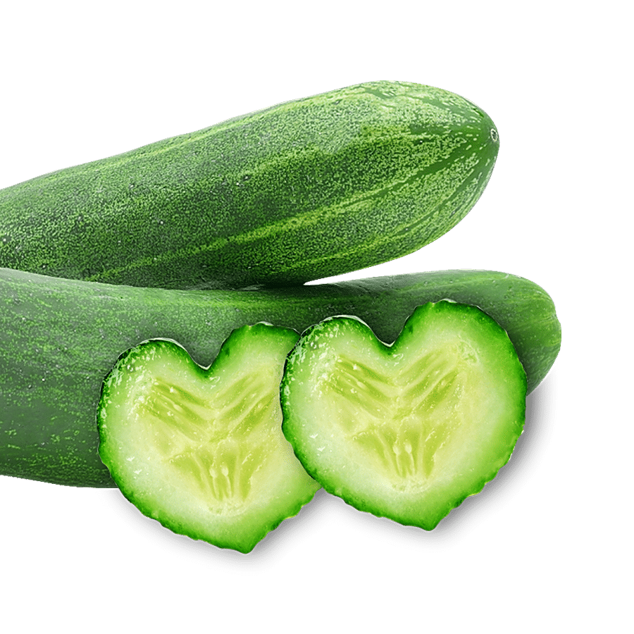 fresho! English Cucumber - Heart Shaped