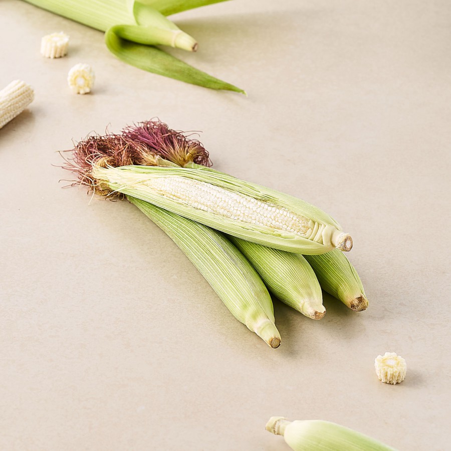 fresho! Baby Corn - Unpeeled (Loose)