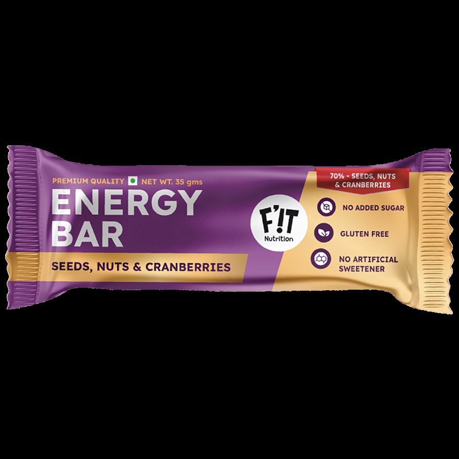 Fit Nutrition Premium Energy Bar - Seeds