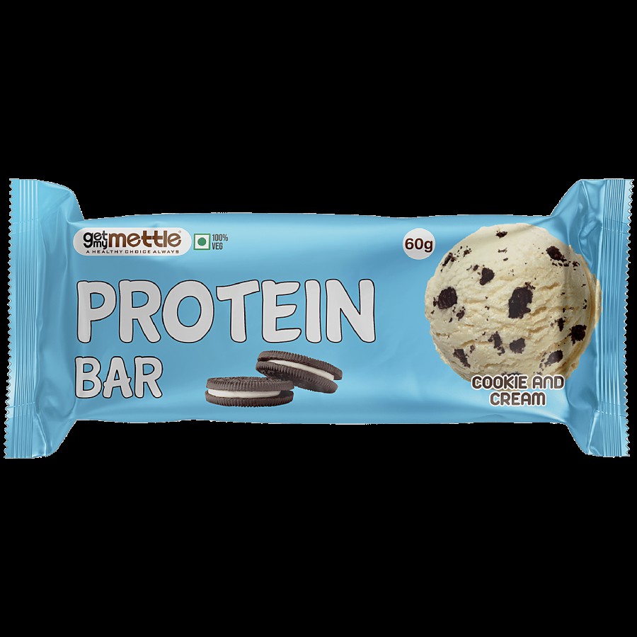 Mettle Cookies & Cream Protein Bar