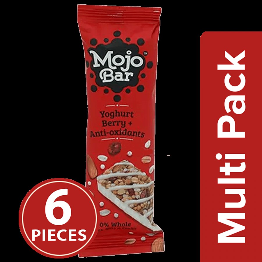 Mojo Bar Healthy Snack - Yoghurt Berry + Anti-Oxidants