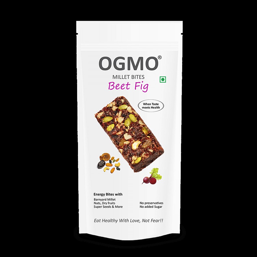 OGMO Millet Bites - Beet Fig