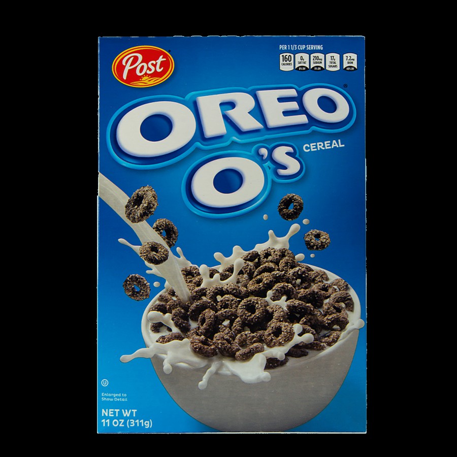 Post Oreo O's Cereal - With Rich Cream & Chocolate Flavour