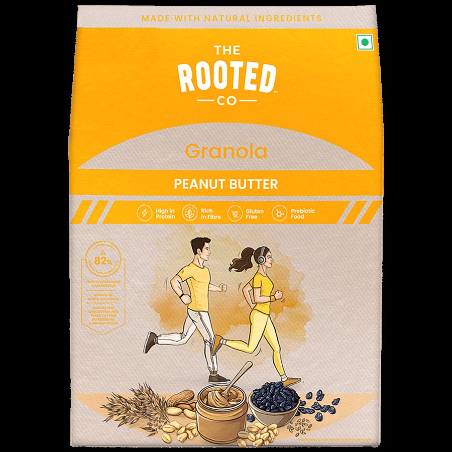 THE ROOTED CO. Granola Cereals - Peanut Butter