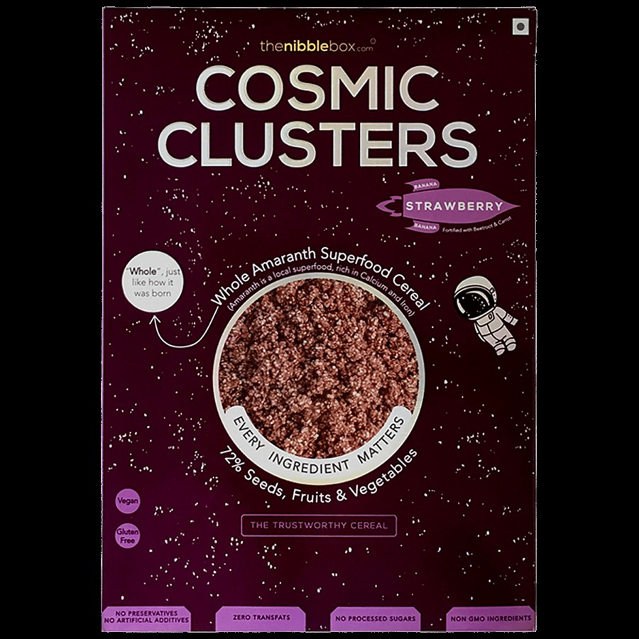 The Nibble Box Cosmic Clusters Strawberry Cereal