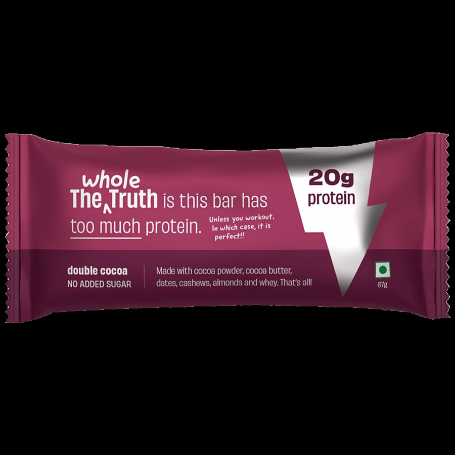 The Whole Truth Pro 20g Protein Bar - Double Cocoa