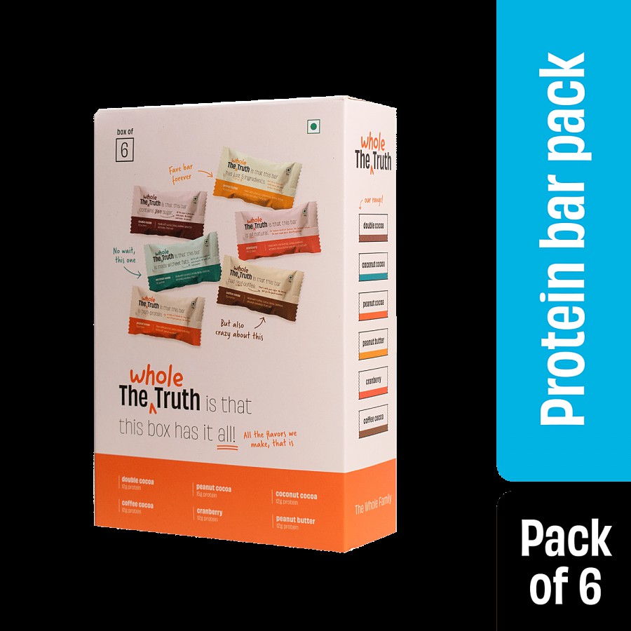 The Whole Truth Protein Bars - All-In-One