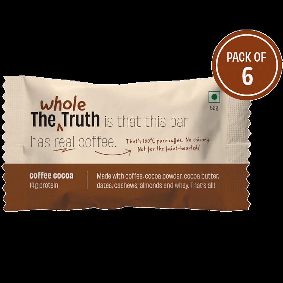 The Whole Truth Protein Bars - Coffee Cocoa