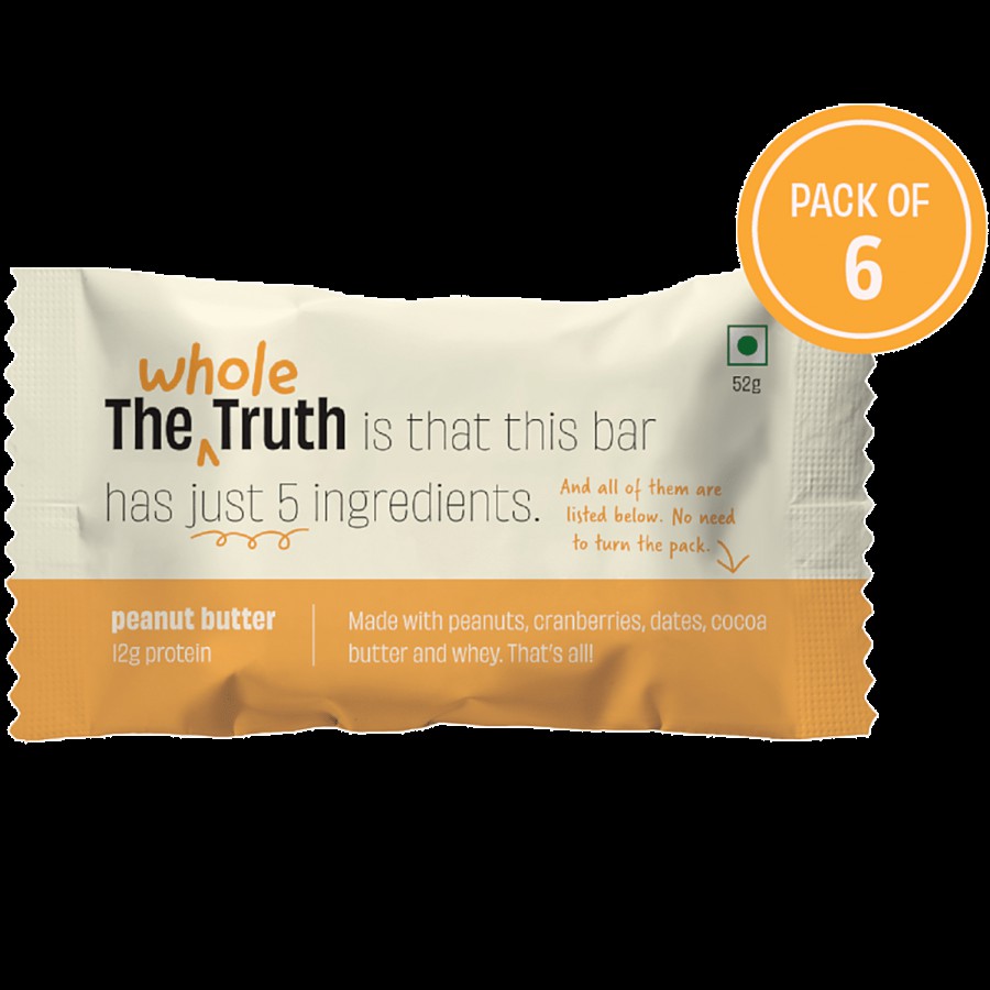 The Whole Truth Protein Bars - Peanut Butter