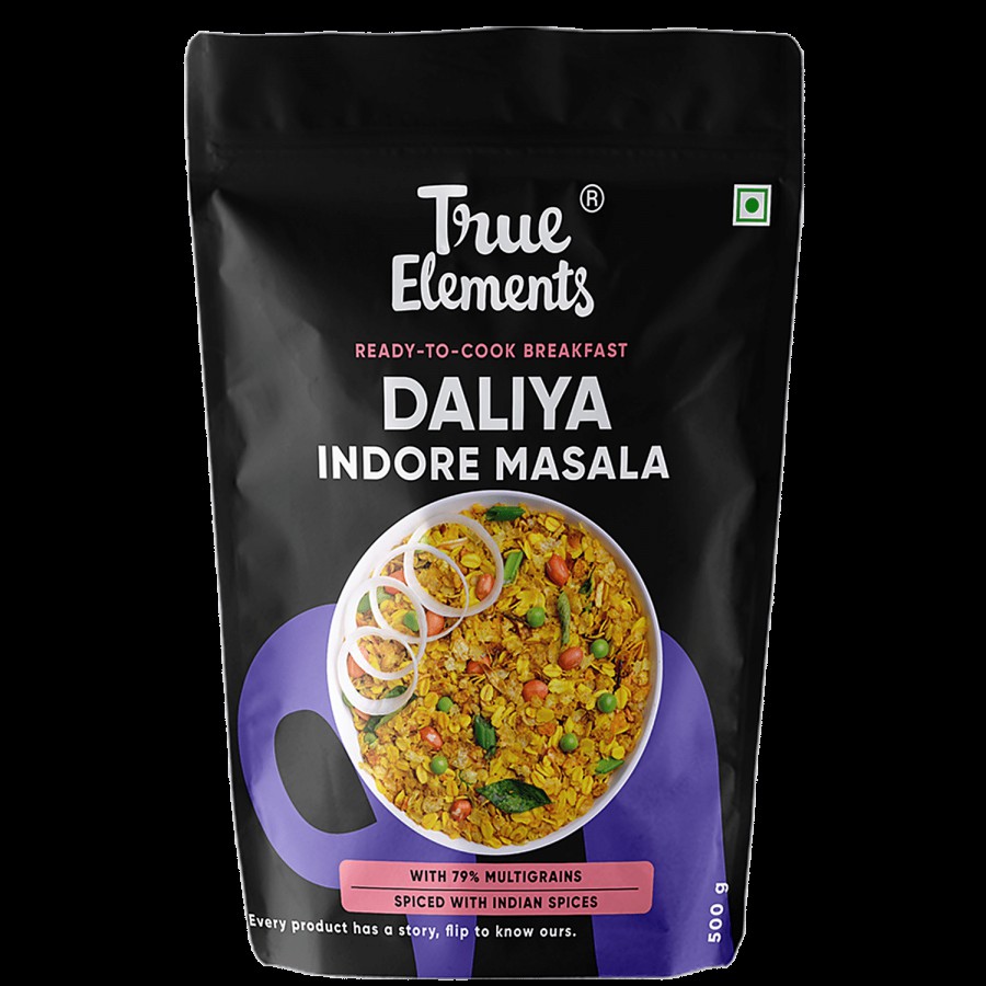 True Elements Multigrain Dalia -  Indore Masala