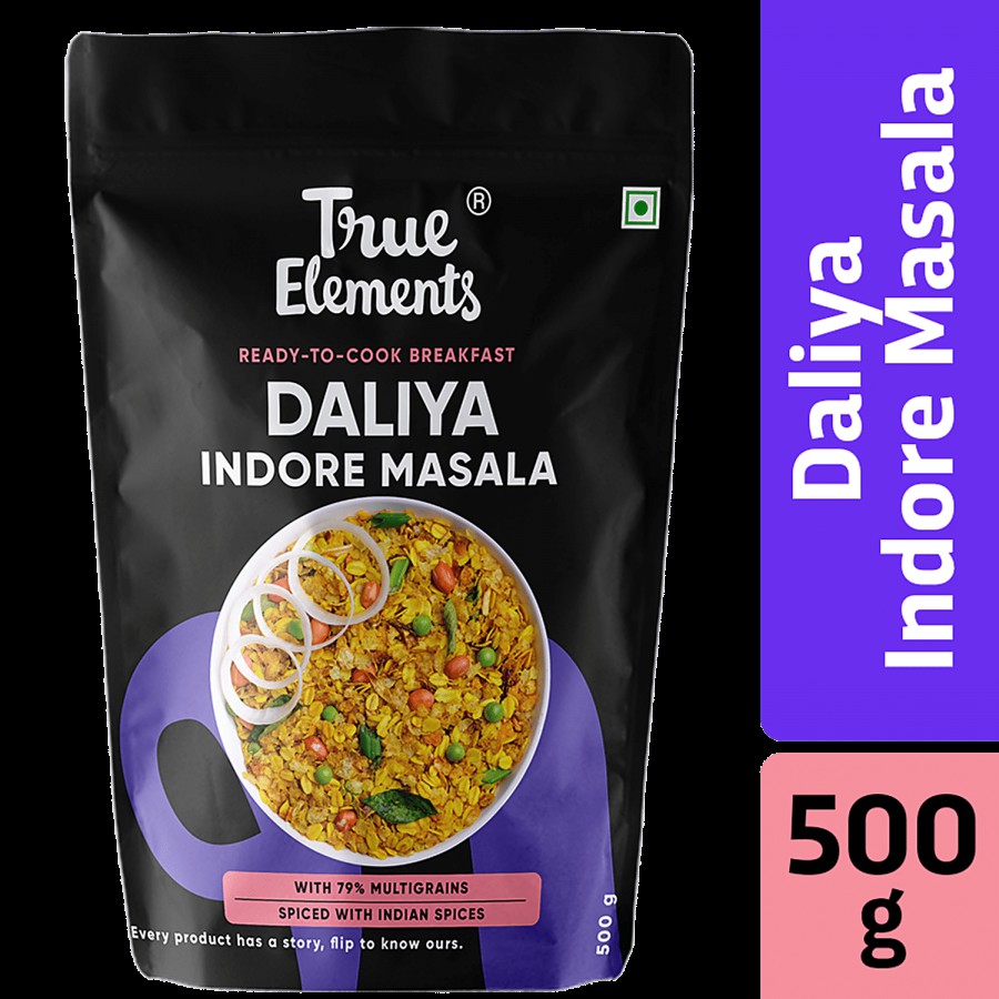 True Elements Multigrain Dalia -  Indore Masala