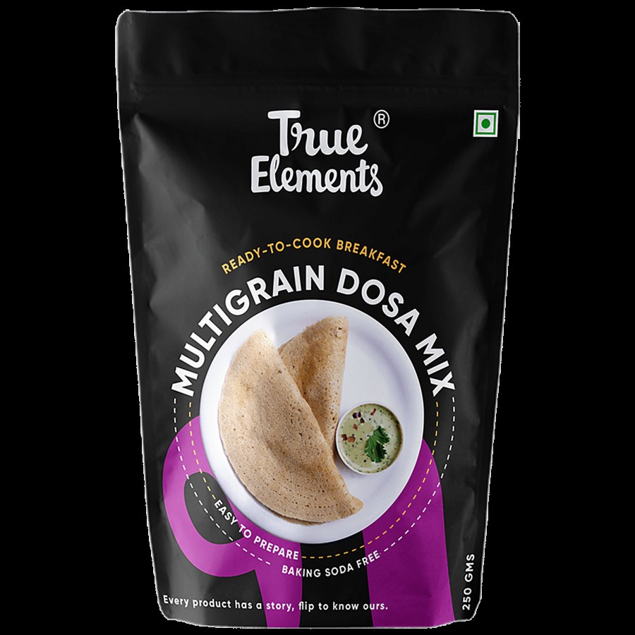 True Elements Ready To Cook Breakfast - Multigrain Dosa Mix