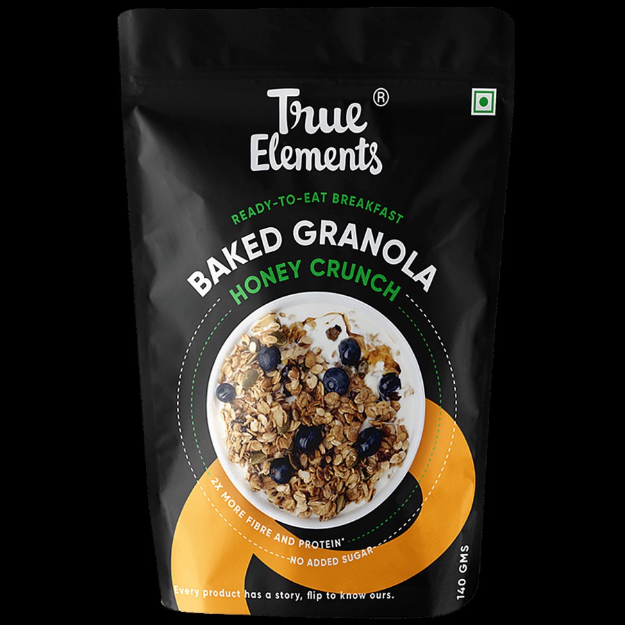 True Elements Ready To Eat Breakfast - Baked Granola Honey Crunch