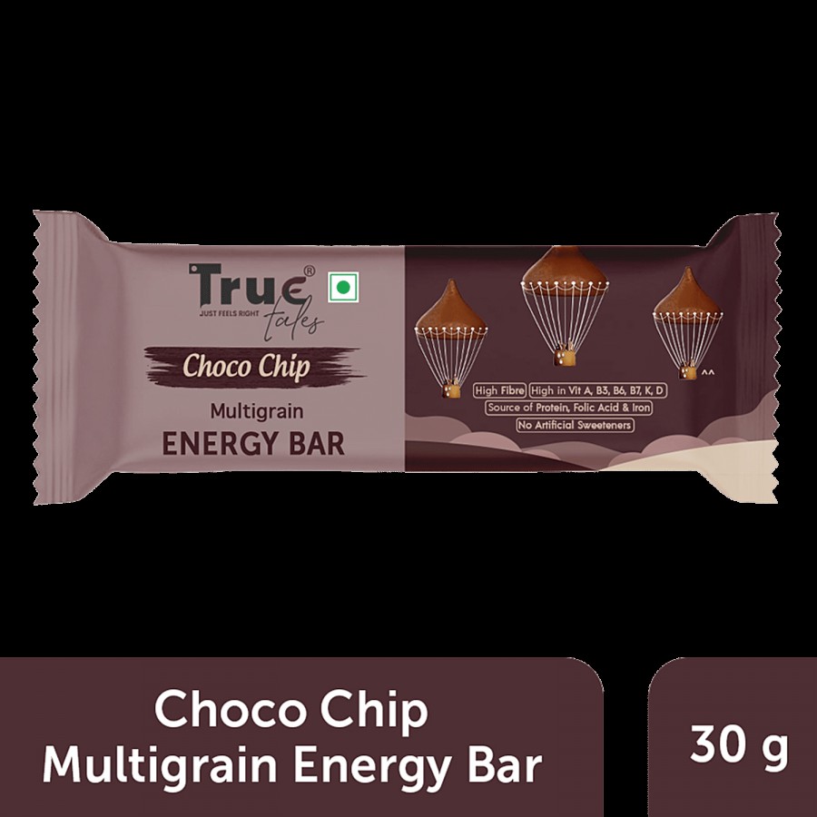 True Tales Multigrain Energy Bar - Choco Chip