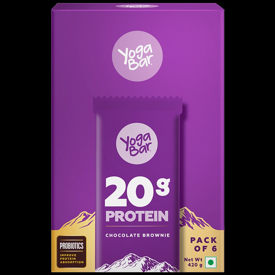 Yoga Bar 20g Protein Bar - Chocolate Brownie