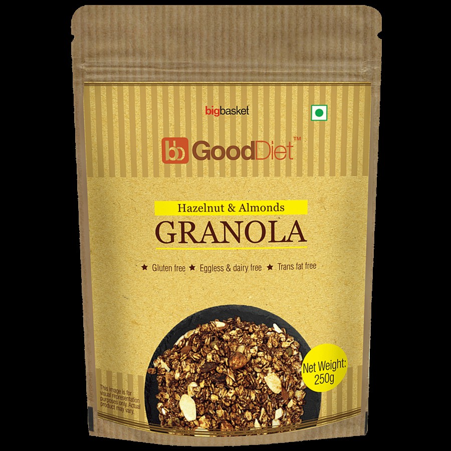 bb Gooddiet Granola - Hazelnut & Almond