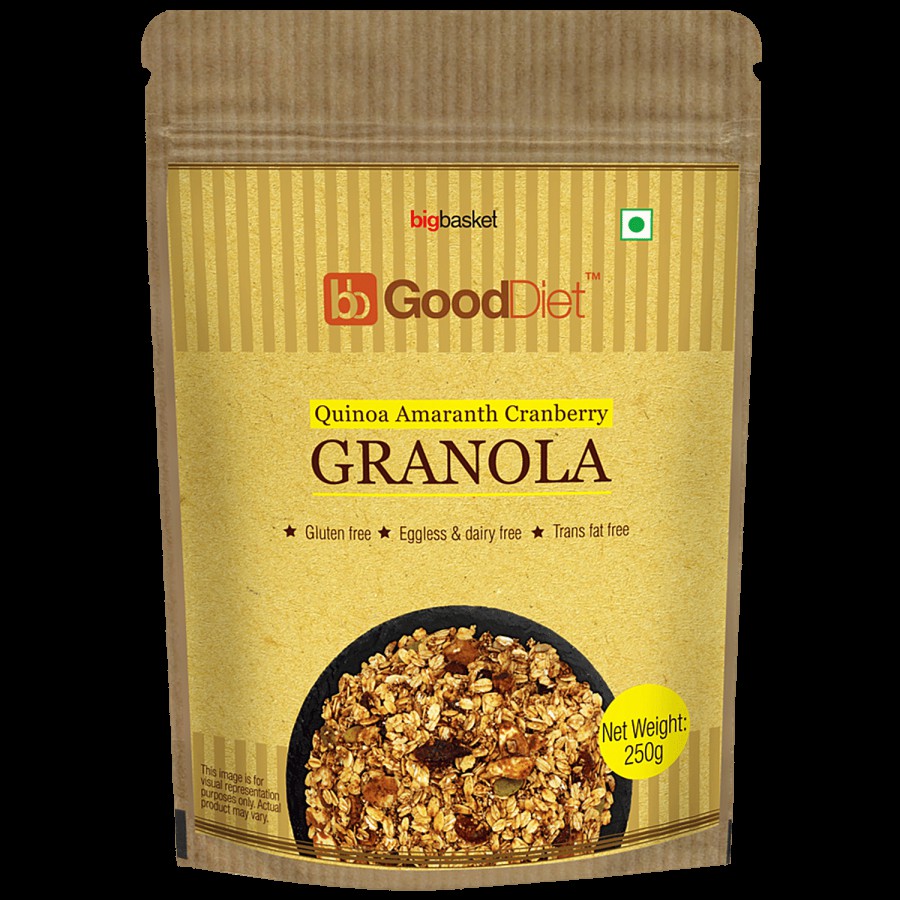 bb Gooddiet Granola - Quinoa & Amaranth Cranberry