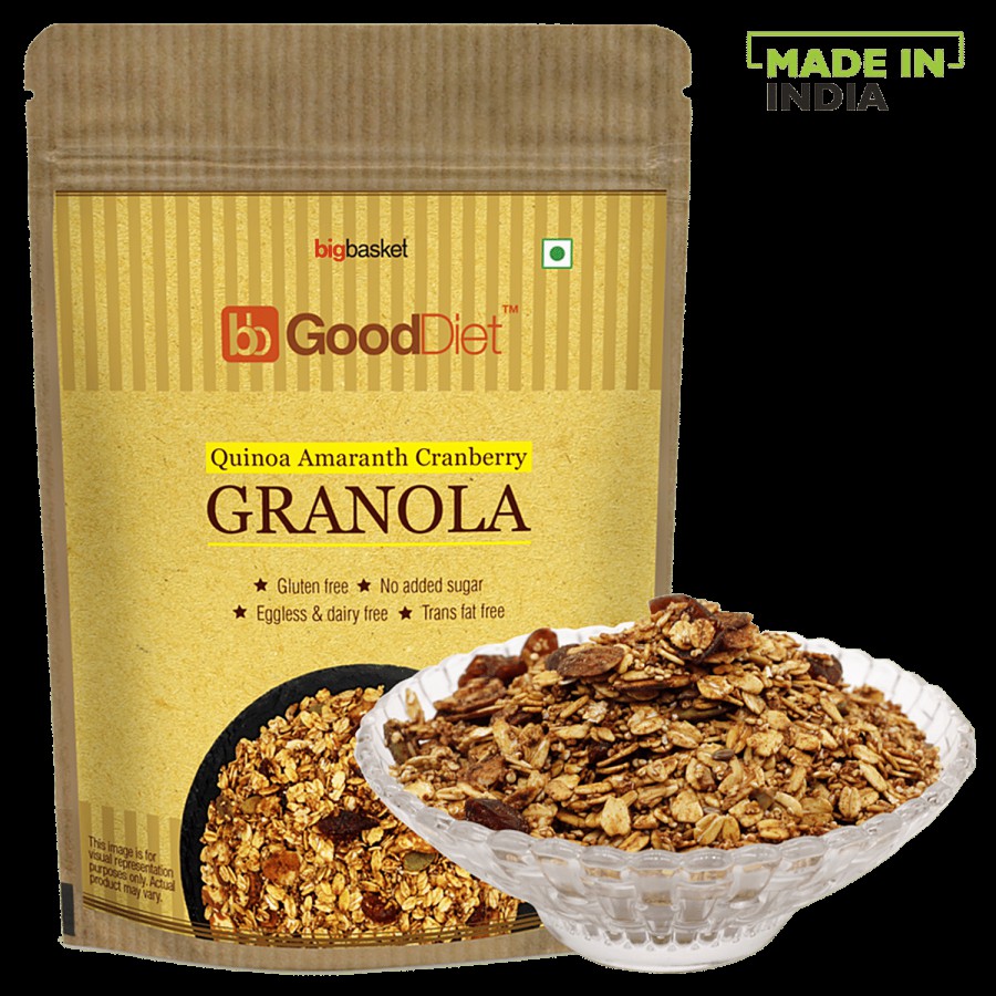 bb Gooddiet Granola - Quinoa & Amaranth Cranberry