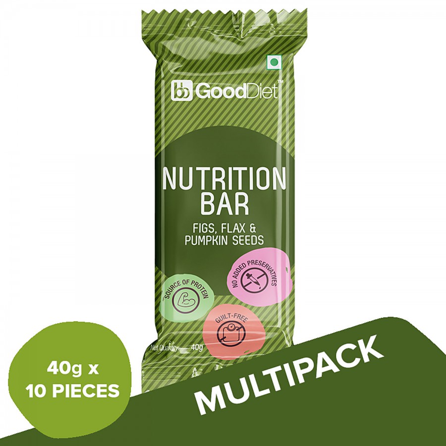 bb Gooddiet Nutrition Energy Bar - Fig