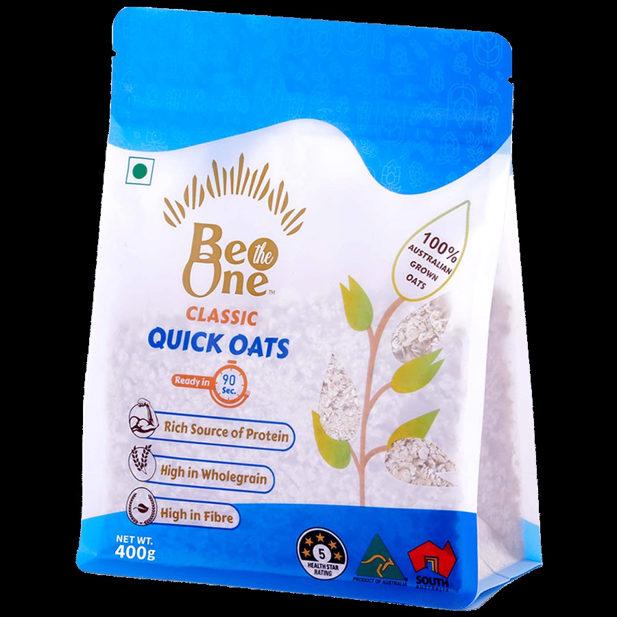 Be the one Classic Quick Oats - Rich In Protein & Fibre