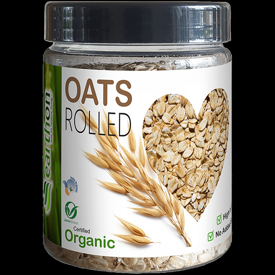 Earthon Organic Jumbo Rolled Oats/Jai Flakes