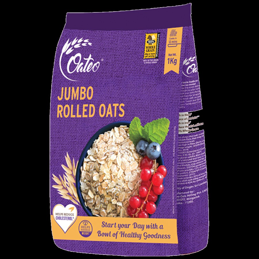 Oateo Jumbo Rolled Oats