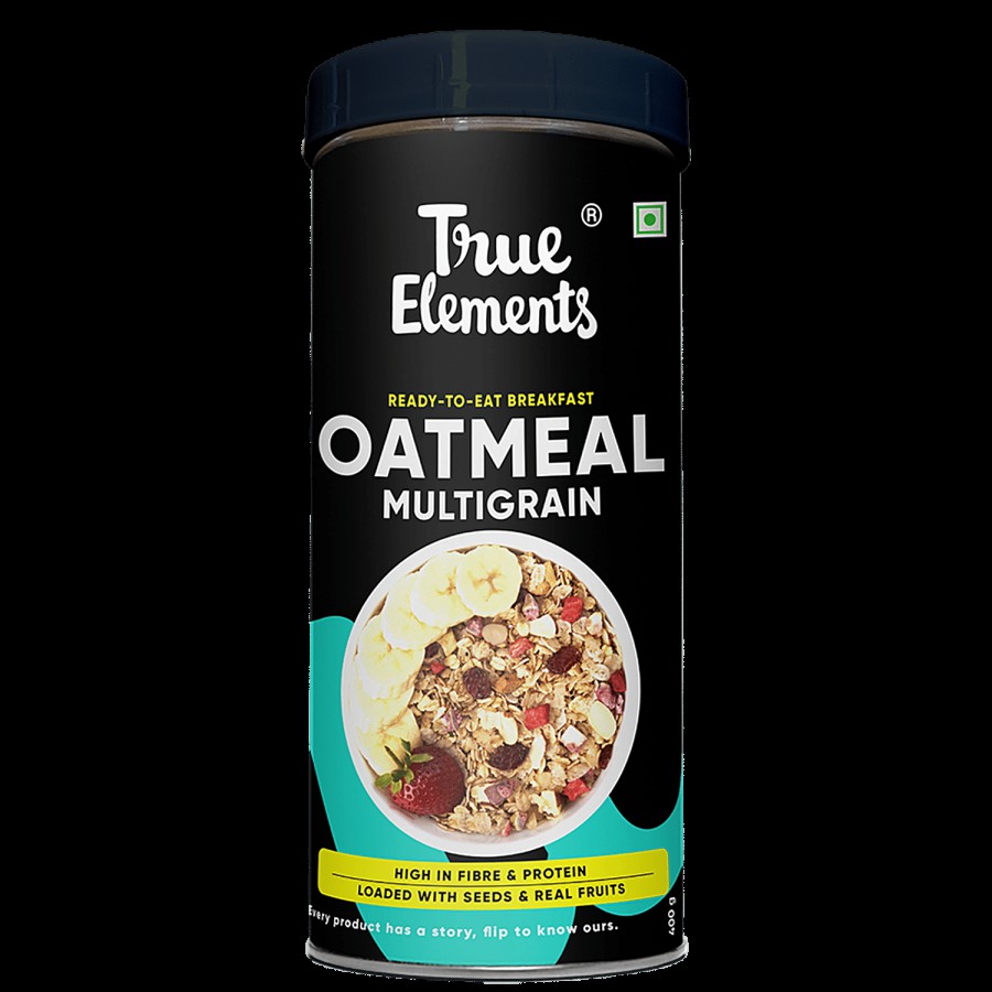 True Elements Multigrain Oatmeal - High Protein & Fibre