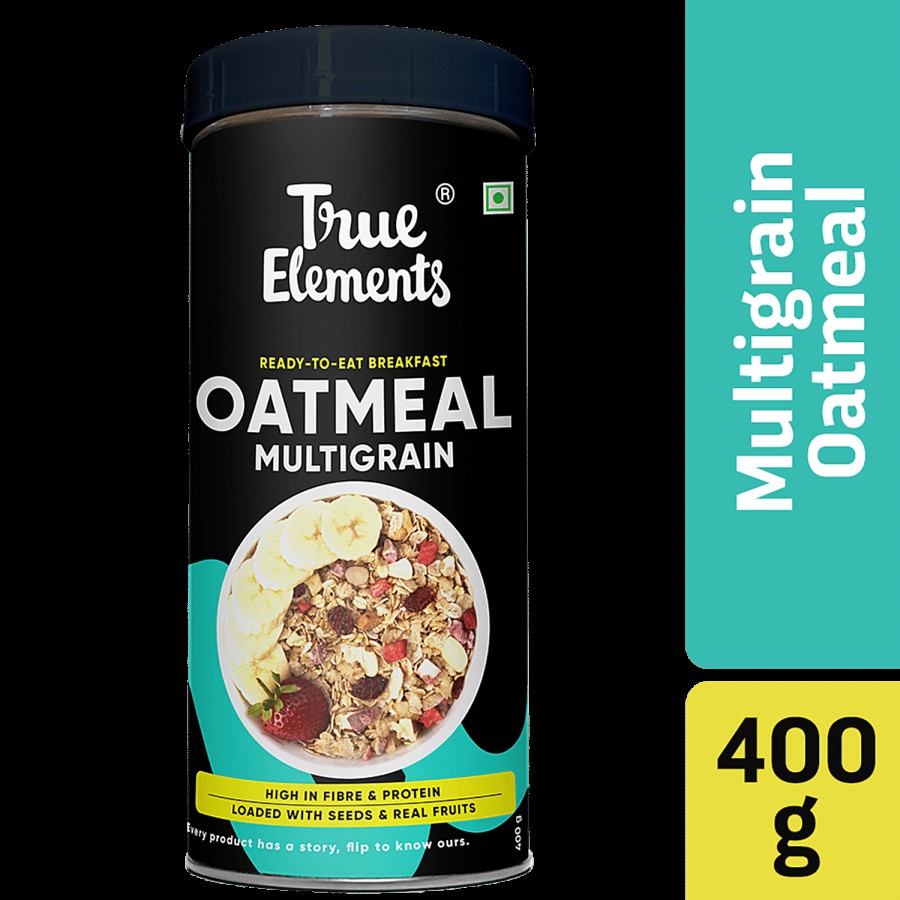 True Elements Multigrain Oatmeal - High Protein & Fibre