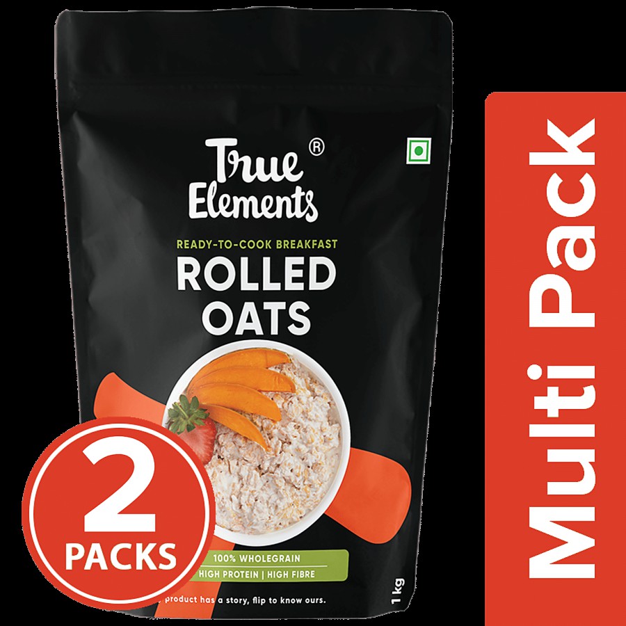 True Elements Rolled Oats - Gluten Free