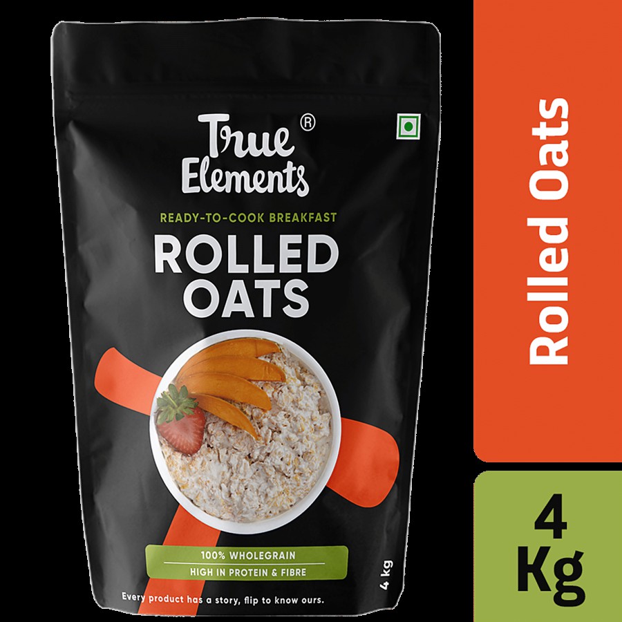 True Elements Rolled Oats - Gluten Free