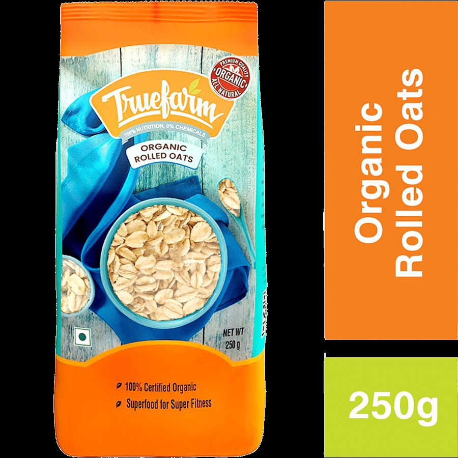 Truefarm Organic Rolled Oats