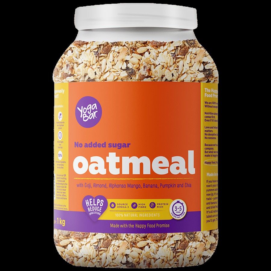 Yoga Bar Oatmeal - No Added Sugar