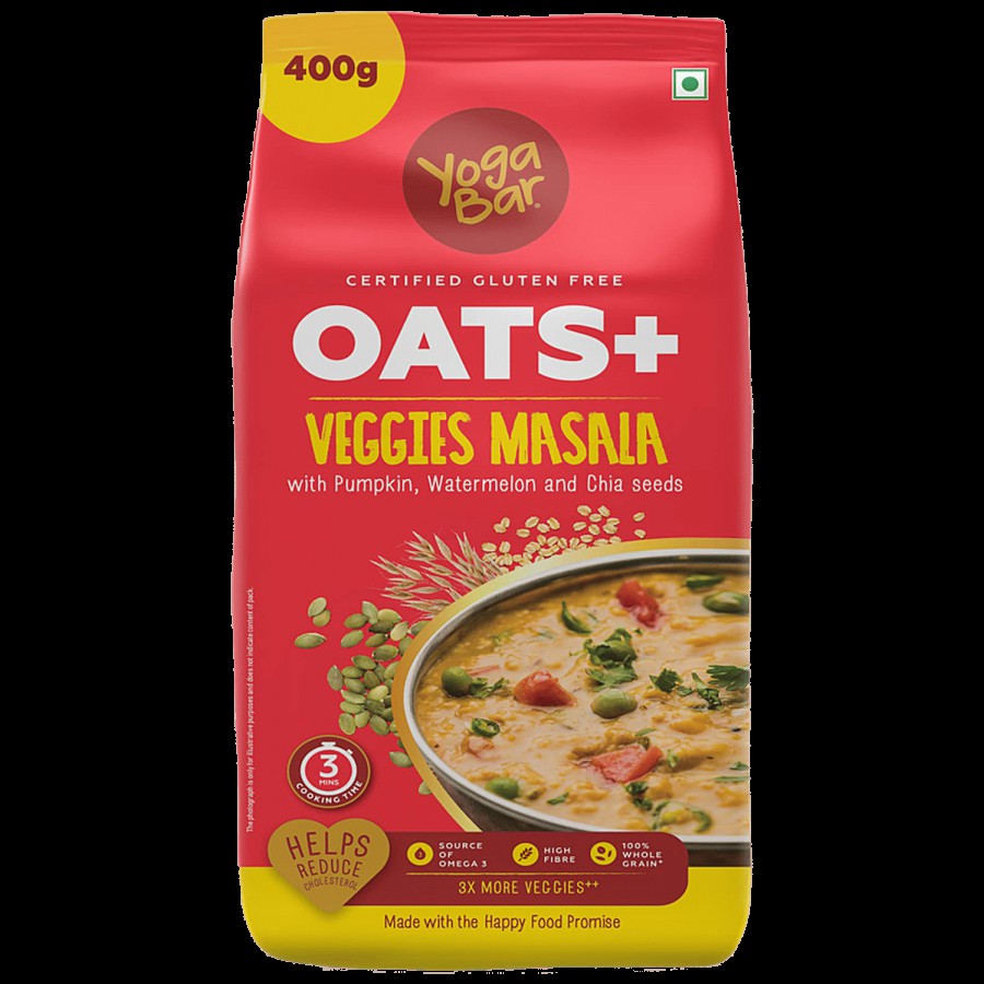 Yoga Bar Oats - Veggies Masala