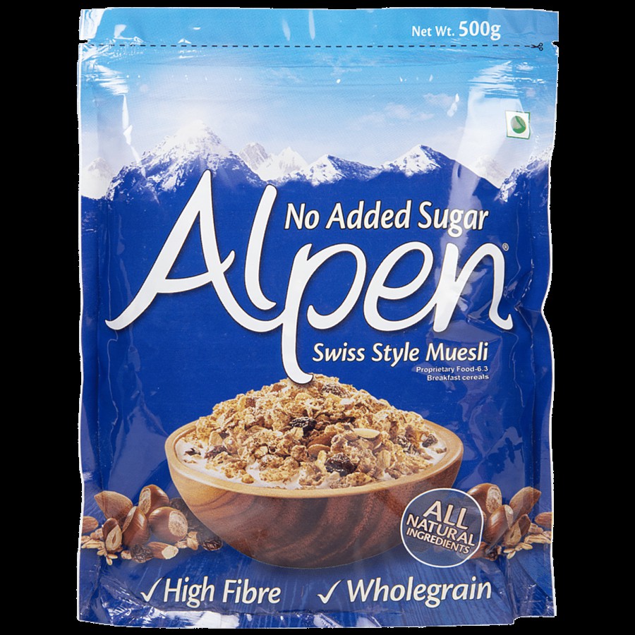 Alpen Swiss Style Muesli - No Added Sugar