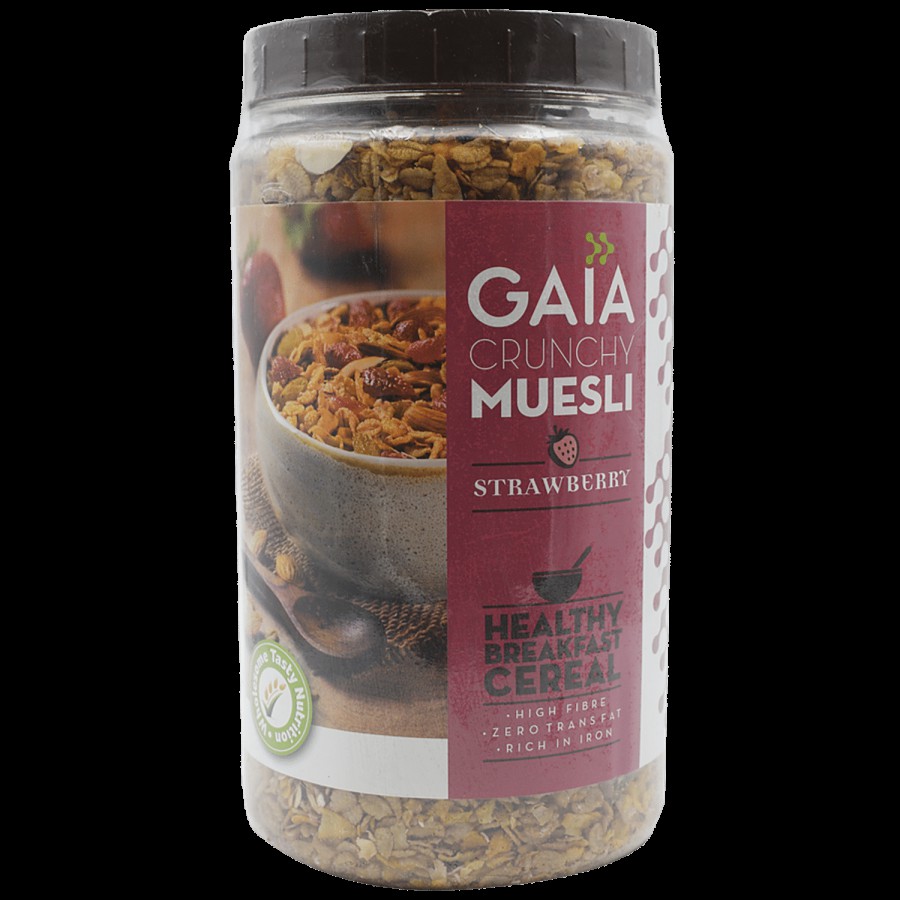 Gaia  Crunchy Muesli - Strawberry