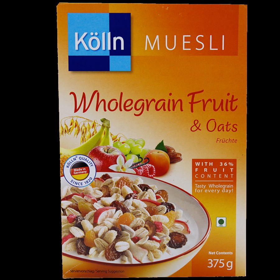 Kolln Muesli - Wholegrain Fruits & Oats