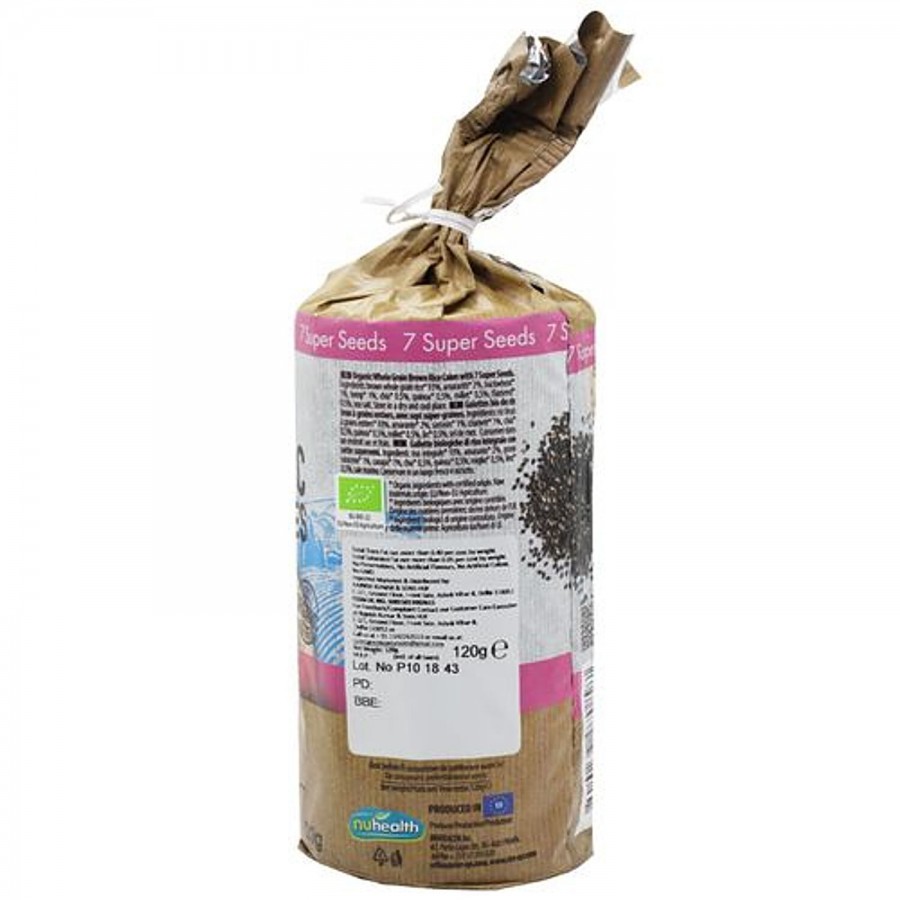 Riceup Bio Organic Rice Cakes - 7 Super Seeds