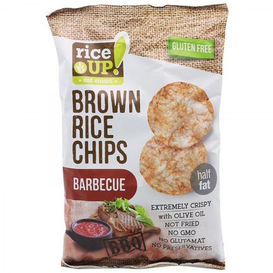 Riceup Brown Rice Chips - Barbecue