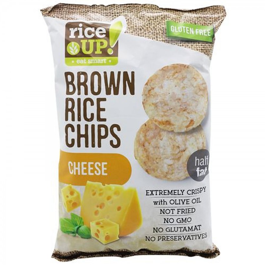 Riceup Brown Rice Chips - Cheese