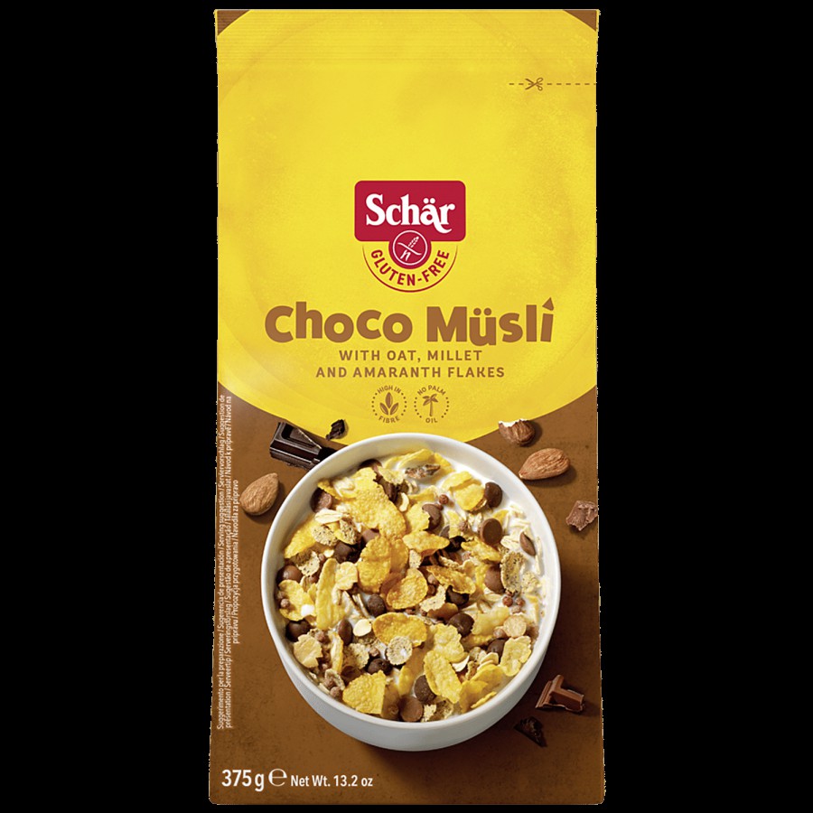 Schar Gluten Free Choco Muesli Cereal