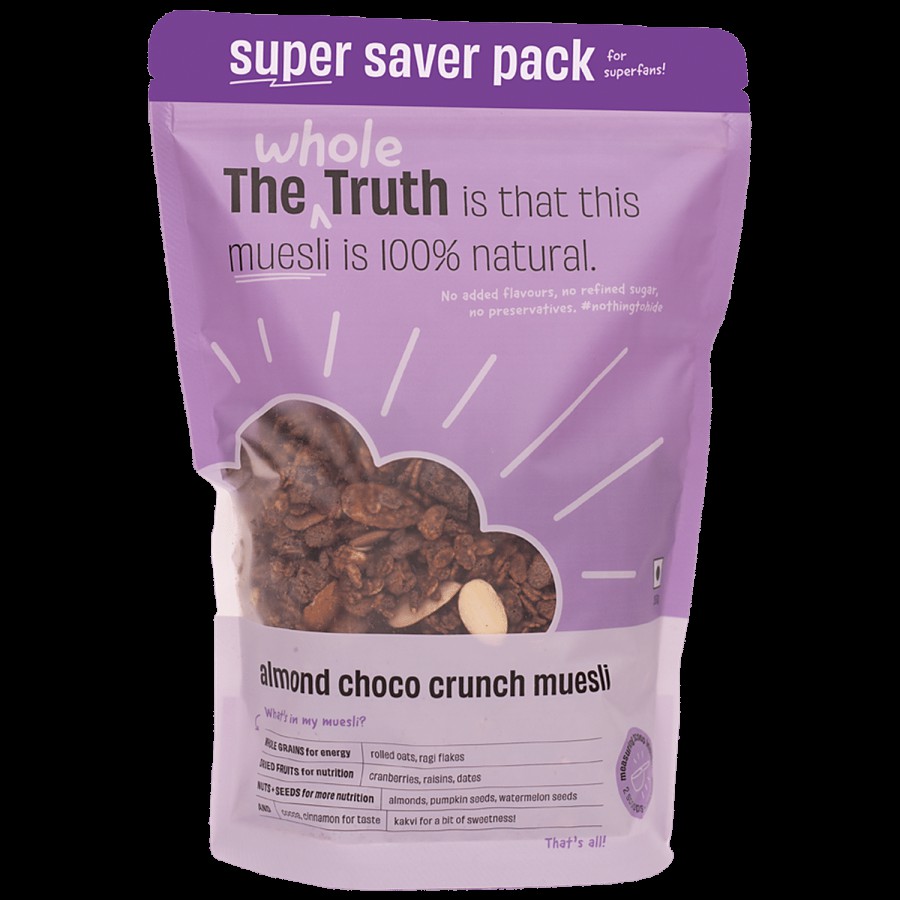 The Whole Truth Breakfast Muesli - Almond Choco Crunch