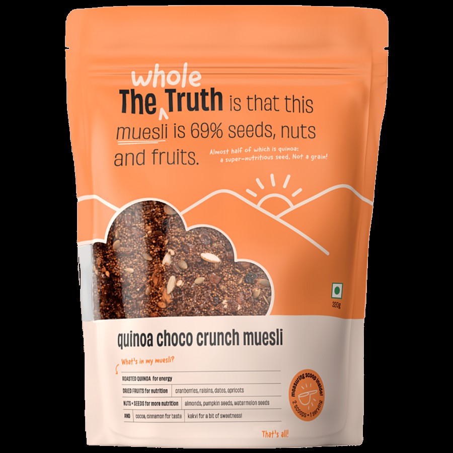 The Whole Truth Breakfast Muesli - Quinoa Choco Crunch