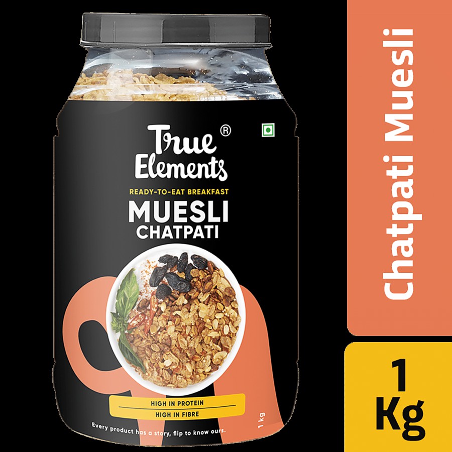 True Elements Chatpati Muesli - Wholegrain Snack