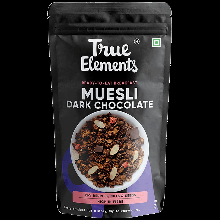 True Elements Dark Chocolate Muesli